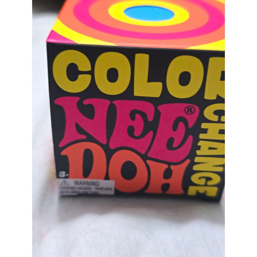 Schylling Color Changing NeeDoh Groovy Glob Tactile Squeeze Toy